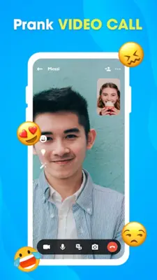 Prank Video Call and Message android App screenshot 5